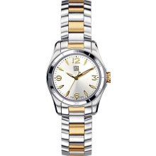 Women's Two Tone Aston Silver Dial Stainless Steel