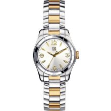 Women's Two Tone Aston Silver Dial Stainless