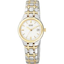 Women's Two Tone Eco-Drive Silhouette Sport
