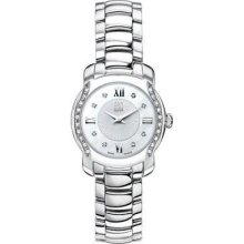 Women's Verona Silver Dial Diamonds Mother Of Pearl