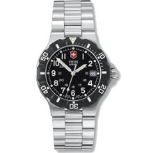 Womens Victorinox Swiss Army Steel Date Watch 24008