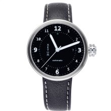 Xetum Swiss automatic watch - Stinson men's (black dial)