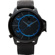 Xny Watch, Mens Urban Expedition Black Rip-Stop Nylon Strap 48mm BV804