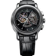 Zenith Men's Open Black Dial Watch 03-1260-4039-21-C505