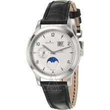 Zenith Watches Men's Class Moonphase Grande Date Watch 03-1125-691-01-C490