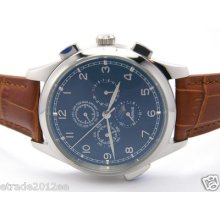 088 Parnis 45mm Case Auto Working Date & Moon Phase Rg