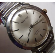 1950' Hamilton Men's Automatic 21Jwl Extra Clean Unique Bezel Watch w/ Bracelet