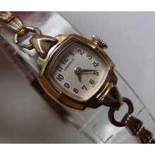 1975 Bulova Ladies Gold Swiss Made Watch w/ Bracelet