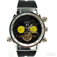 5pcs New Arrival Automatic Mechanical Men's Watch Wrist Watches Sili