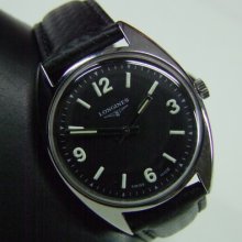 60's Longines Black Dial Manual Wind Cal:285 Man's