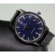 60's Omega Seamaster Automatic Blue Dial Date Cal:565 Man's