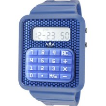 Adidas Watches Taipei Digital Multi-Function Blue Polyurethane Blue Po