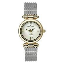 AK Anne Klein Diamond Bracelet Mother-of-Pearl Dial Women's Watch