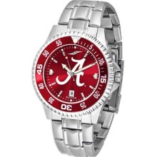 Alabama Crimson Tide Bama Men's Stainless Steel Dress Watch
