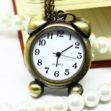 Alarm Clock Pocket Watch