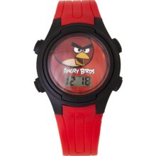 Angry Birds Kids' LCD Red Angry Bird Pig-Poppin Action Watch (Angry Birds Red Angry Bird Pig-Poppin Action)