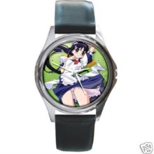 Anime Super Sexy Automatic Maiden In Blue Leather Watch