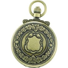 Antique gold mechanical pocket watch & chain by charles hubert 3868-g
