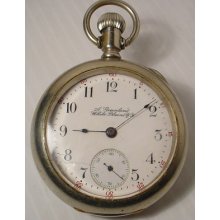 Antique Rockford, Ill Pocket Watch 17 Jewels 18 Size Lever Set
