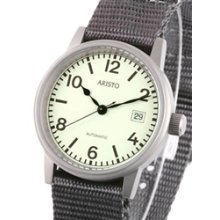 Aristo 3H17R U-Boot-Uhr Swiss ETA Automatic Watch with Luminous Dial