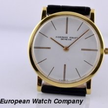 Audemars Piguet Vintage Classic 18k Yg Manual Wind Circa 1960s Just Serviced