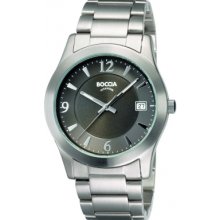 B3550-02 Boccia Mens Titanium Grey Watch