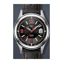 Ball Fireman wrist watches: Fireman Racer Black And White nm2088c-pj-b