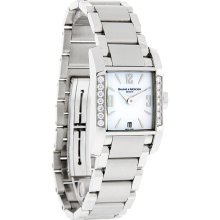 Baume & Mercier Diamant Ladies MOP Diamond Swiss Quartz Watch 8569