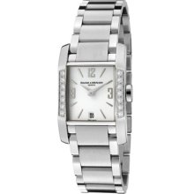 Baume & Mercier Watches Women's Diamant White Diamond Glittery White D