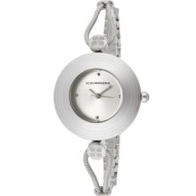 BCBG Watches Women's Capri Silver Dial Stainless Steel Stainless Stee