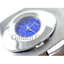 Beautiful Vintage Style Soft Silver Bangle Ladies Watch