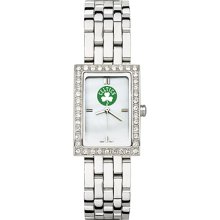 Boston Celtics Ladies Allure Watch Stainless Bracelet Strap Boston Celtics Ladies Allure Watch Stainless Bracelet Strap