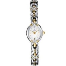 Bulova Women's 98P38 Diamond Accented Two-Tone Watch