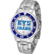 BYU Brigham Young University Men's Stainless Steel Watch