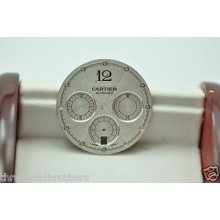 Cartier Pasha Automatic Chrono Silver Date Dial