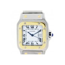 Cartier Santos W20058C4 Two Tone Mens Automatic Watch