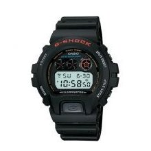 Casio Dw6900-1v G-shock Classic Watch 200m Water Resistant El Backlight With Aft