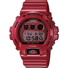 Casio DW6900MF-4 Men's G-Shock Metallic Red Resin Grey & Red Digital D