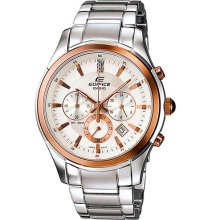 Casio Edifice Chronograph Mens Quartz 3 Dials Analog Sports Watch Ef-530p-7avdf