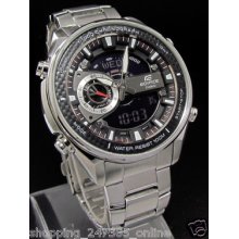 Casio Efa 133d Edifice Redbull F1 Vettel Alarm Carbon F Dial World Time Watch