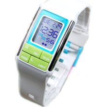 Casio Ldf-51-7adr Unisex Poptone Digital White Resin Watch