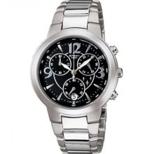 Casio Watches Shn-5009d-1a Wrist Watch Steel Chronograph Black Woman Lady Zxc