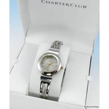Charter Club Filigree Bracelet Quartz Watch