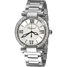 Chopard Imperiale Quartz 36mm Steel Diamond Watch 388532-3004
