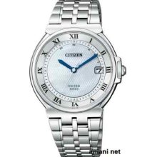 Citizen Exceed Clock 35th Anniversary Model Pair Model As7070-58a Men's Watch