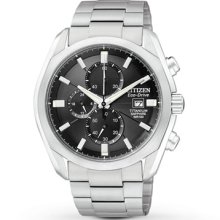 Citizen Men's Watch Titanium Chronograph CA0020-56E- Men's