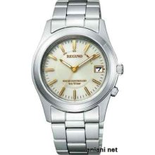 Citizen Reguno Solar-tec Radio Clock Pair Model Kl3-013-81 Men's Watch