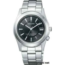 Citizen Reguno Solar-tec Radio Clock Pair Model Kl3-013-51 Men's Watch