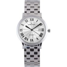 Claude Bernard Men's 80085 3 AR Classic Automatic Silver Sunray D ...