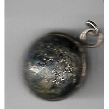 Coin Silver And Lapis Pendant Circa 1930